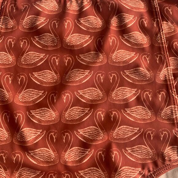 Kortni Jeane High-Waisted Bottoms Swan Design | Small - Picture 3 of 4